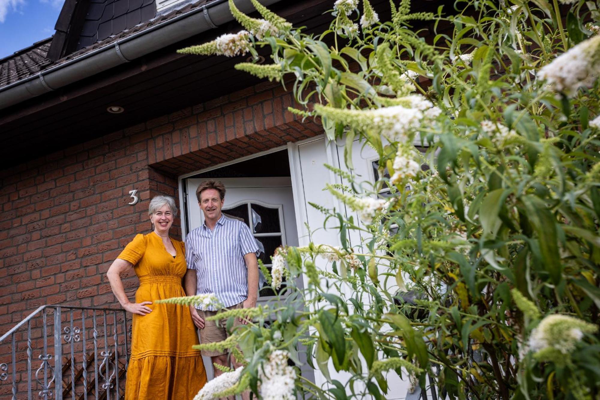 Ferienwohnung Schwalbe in der Heide Buchholz Exterior foto